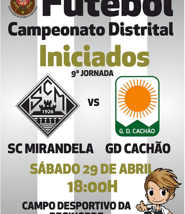 29_ABR_Jogo_Campeonato_Distrital_de_Iniciados_SCM_vs_GD_CACH_O
