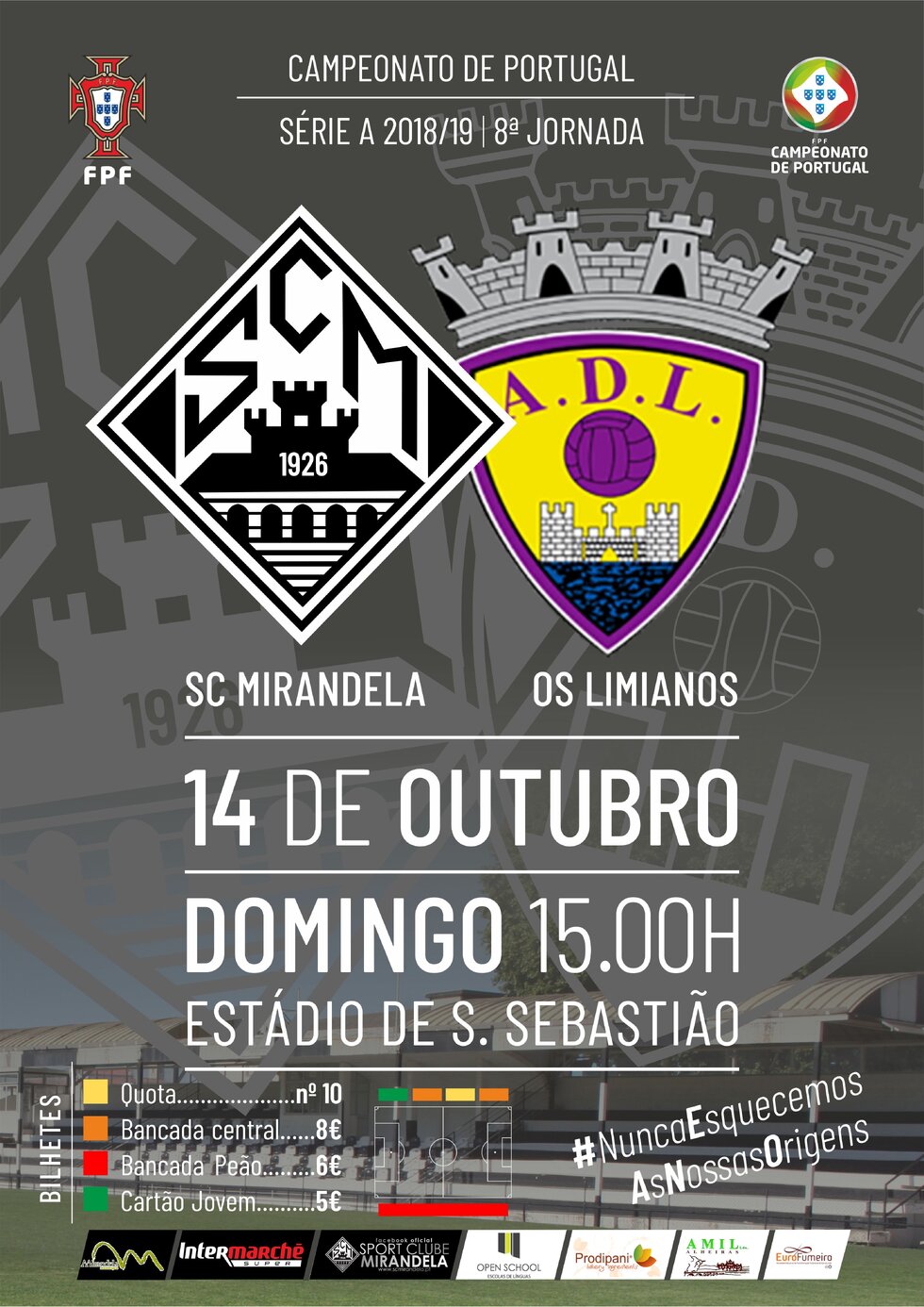 cartaz_jogo_campeonato_s_niores_A__SC_Mirandela_vs_Os_Limianos